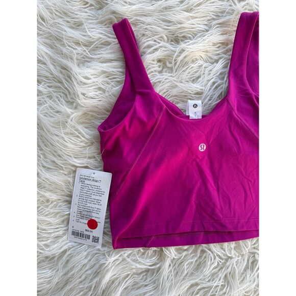 Lululemon Align Tank Top Ripened Raspberry Size 6 - Picture 2 of 9